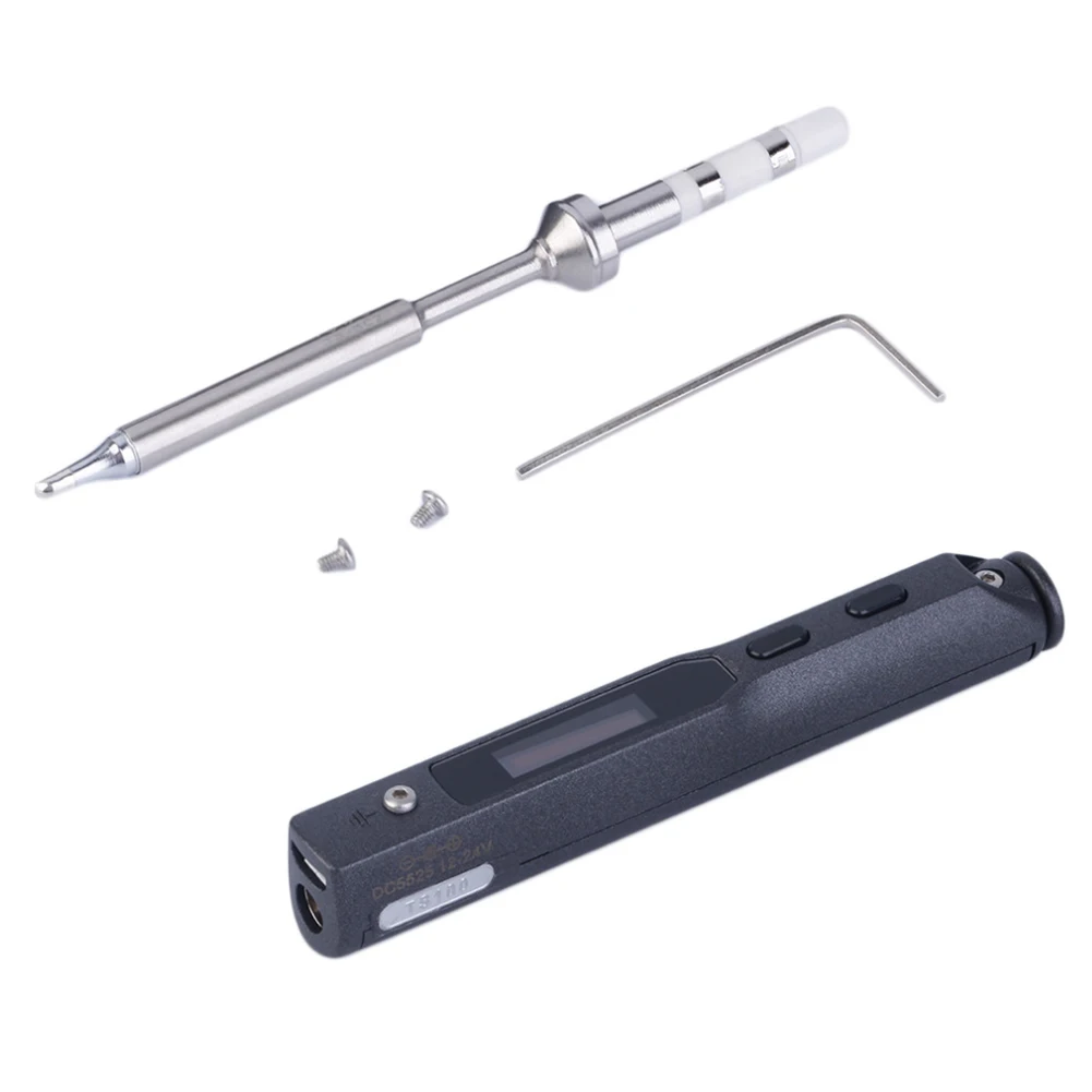 US $52.73 TS100 65W Mini Electric Soldering Iron Station Digital LCD Programable Display Adjustable Temperature