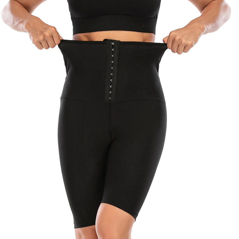 Women Sauna Suit Fat Burner Body Shaper Slimming Workout Gym Leggings Fitness Hot Thermo Sweat Sauna Lifter High Waist Pants