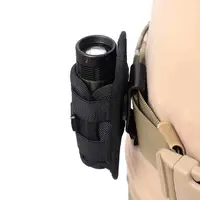 Tactical Bag 360 Degrees Rotatable Flashlight Pouch Holster Torch Case for Belt Torch Cover Hunting Lighting Accessory Survival 1