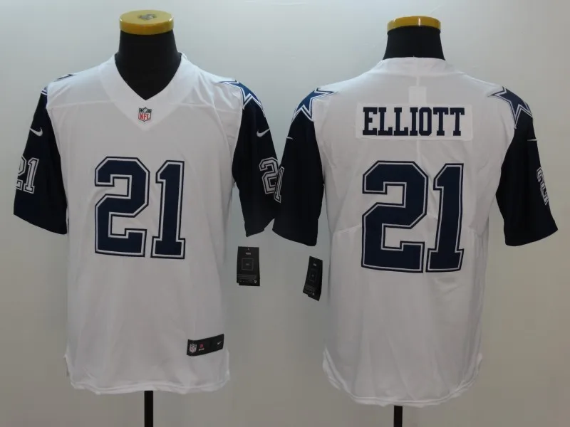 COLOR AS PHOTO SHOWN Stitiched, Dallas s Ezekiel Elliott Elite для мужчин Джерси - Цвет: COLOR AS PHOTO SHOWN