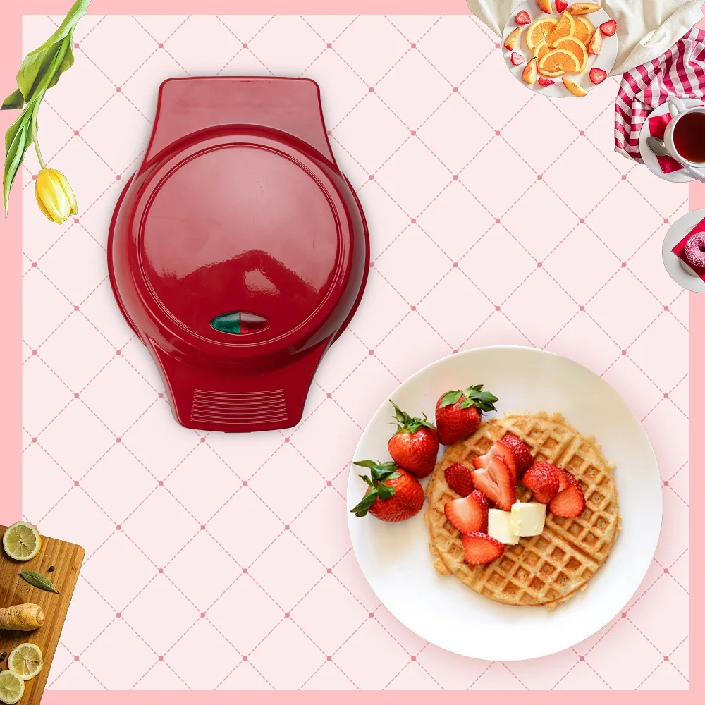 Máquina de desayuno de sartén eléctrica multifunción Cuatro en Uno, máquina de Waffle de sándwich, máquina de tortitas, máquina de pastel, rollo de huevo - 5