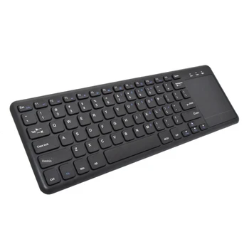 

Black 2.4G Wireless Keyboard with Number Touchpad Thin Numeric Keypad for Android Windows Desktop Laptop PC TV Box