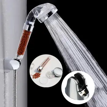 

Hand Held Saving Water Shower Heads Hand Shower Heads Nozzle High Pressure Eco Filtration Ducha Bathing Supplies Chuveiro