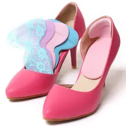 1 пара силиконовых стелек женская обувь прокладки гелевые стельки каблуки педикюр протектор подушки уход противоскользящая вставка для