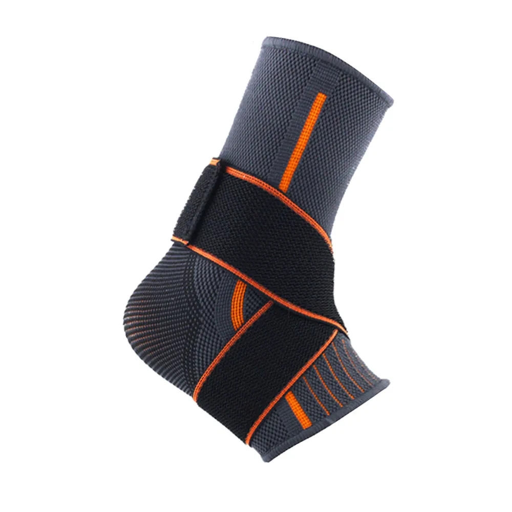 Fashion Adjustable Elastic Ankle Movement Protection Ankle Support Brace Polyester Material Adjustable design Ankle Support#Z