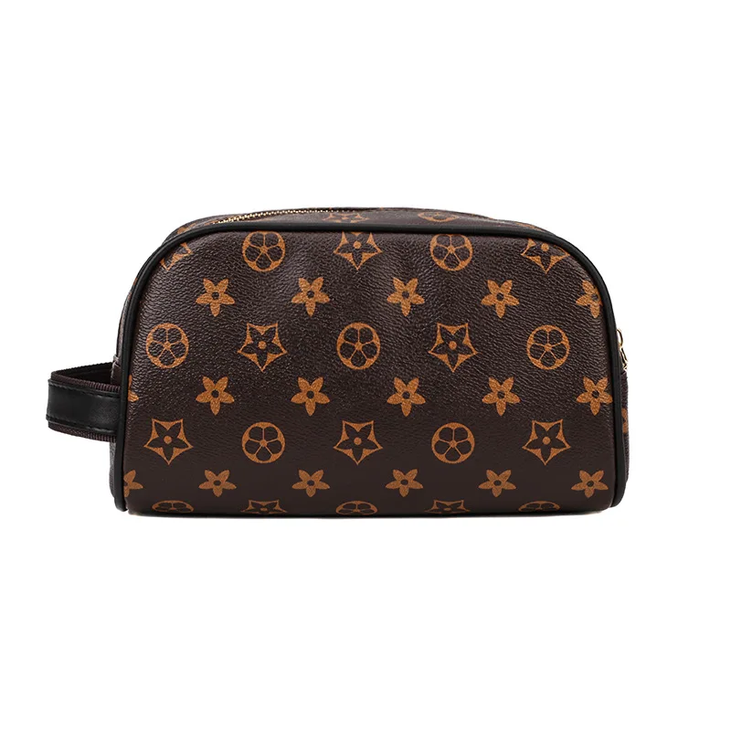 Makeup Tools Kit Make Up Bag Cosmetic Bag Travel Makeup bags Cases PU Women Organizer Pouch Wash Kit Bear Design Coin Case - Цвет: Фиолетовый
