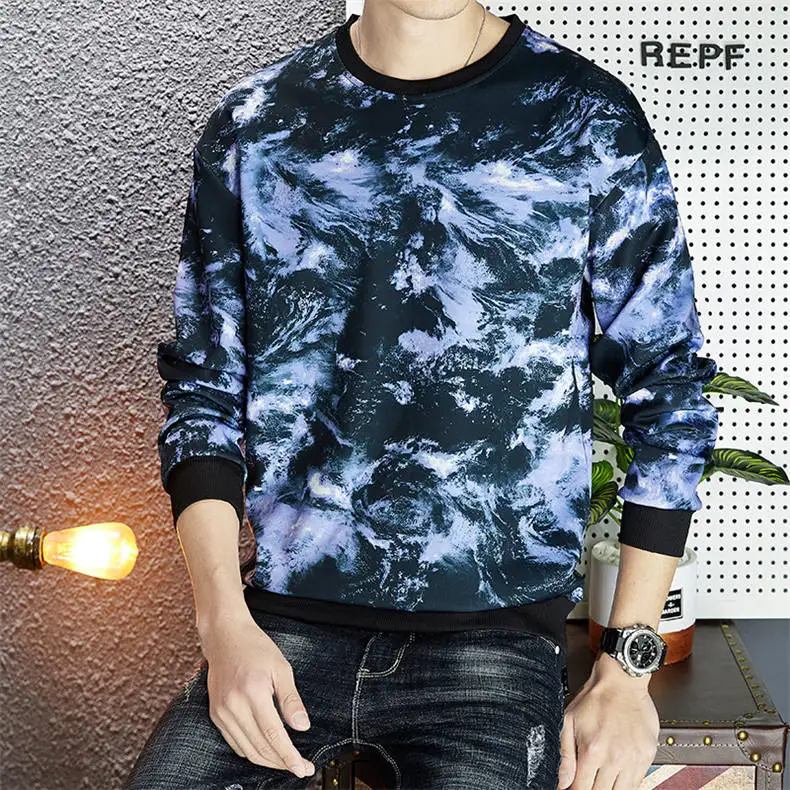 2020 New Sweatshirt Men Hoodie Crewneck Sweatshirts Spring Hoody Ugly Printed Streetwear Male Japan Korean Style Plus SIze 4XL 10
