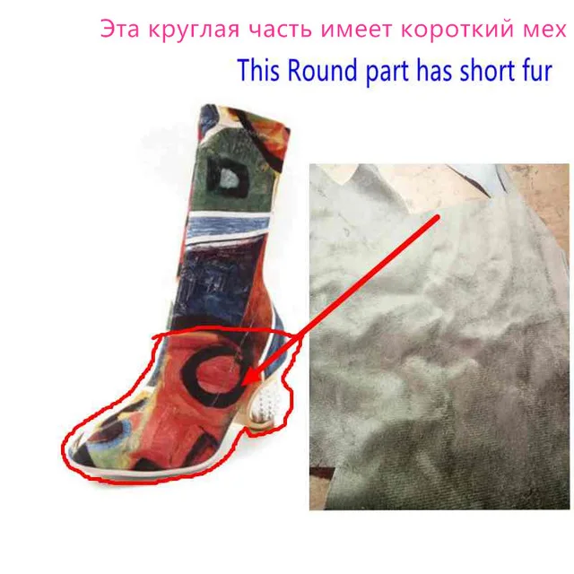 SIMLOVEYO/женские осенне-зимние сапоги до бедра женские ботфорты на высоком каблуке, ботильоны женская обувь, большой размер 43, B749 - Цвет: Mixed  Short fur