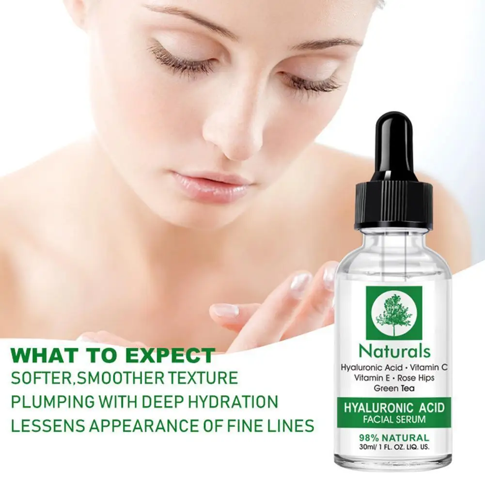 30ml Natural Vitamin C Hyaluronic Acid Serum Liquid Removal Serum Anti-wrinkle Fade Acid Freckle Face Acne Dark Spot Scars M1N2 30ml Natural Vitamin C Hyaluronic Acid Serum Liquid Removal Serum Anti-wrinkle Fade Acid Freckle Face Acne Dark Spot Scars M1N2