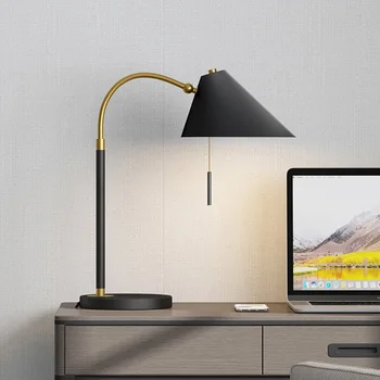Modern style creative adjustable wireless charging desk lamp Table lamps for bedroom 2
