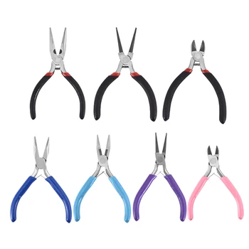 

Jewelry Pliers Tools Jewelry Making Tool Round Head Sharp Mouth Wire Cutting Pliers For Handcraft Beadwork Beading Making