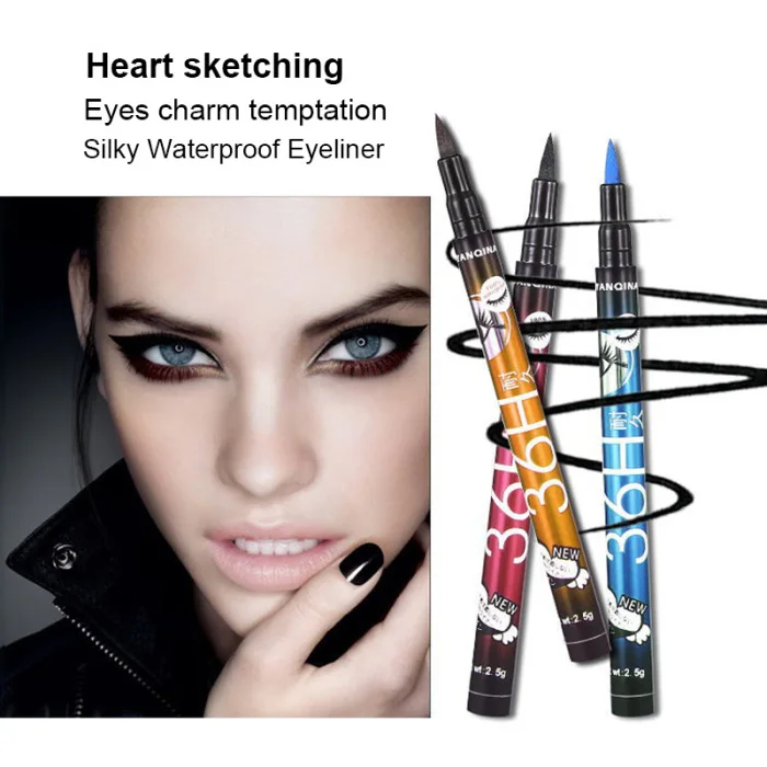 Профессиональный карандаш для подводки глаз водостойкий жидкий стойкий косметический карандаш для подводки глаз инструменты для макияжа V9-Drop