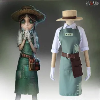 

Identity V Emma Woods dress uniform Cosplay Costume Halloween woman Costume Identity V Female Doctors uniform Cosplay