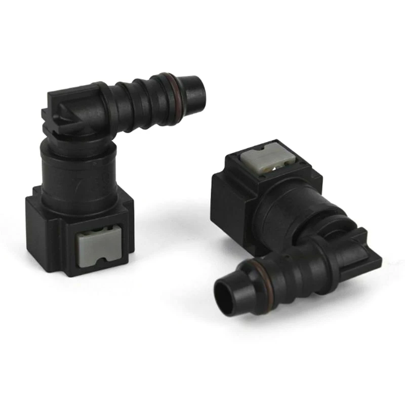Nylon Fuel Line Rubber Hose Coupler 7.89/9.89/11.8 ID8Auto Car Fuel Line Hose Coupler Quick Release Connect Connector