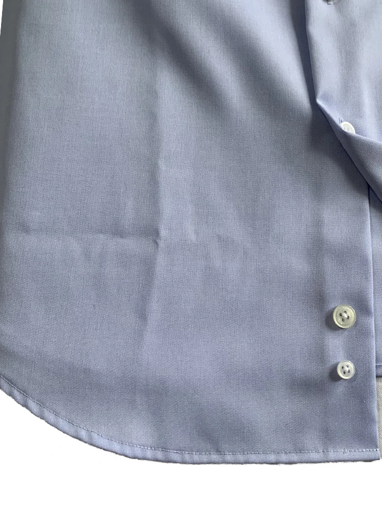 Mens Dress Shirt 80s Two-Ply 100% Cotton Business Wrinkle Resistant Tailored