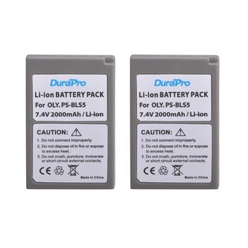 

2000mAh PS-BLS5 PS BLS5 BLS-5 BLS-50 Camera Battery for Olympus PEN E-PL2 E-PL5 E-PL6 E-PL7 E-PM2 OM-D E-M10 E-M10 II Stylus 1