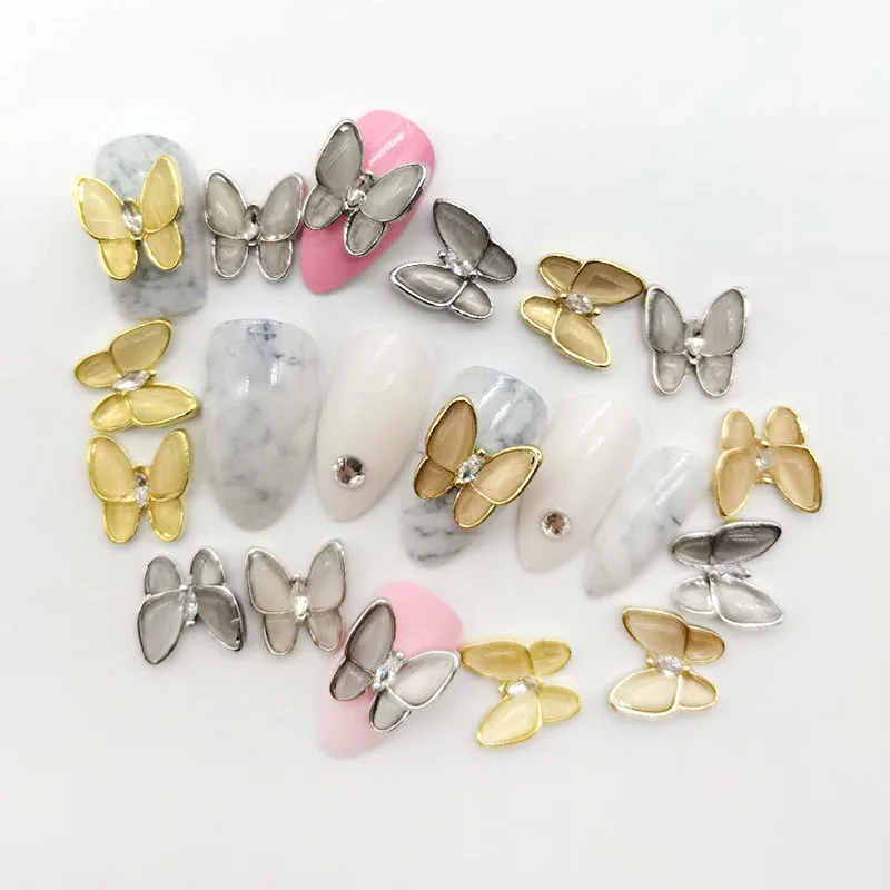 5 звёздочек бабочки в сочетании с золотым цирконом износостойкая Броня 3D твердая