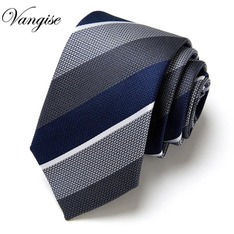 Neck Tie Slik Tie For Men Classic Business Solid Stripe Plaid Dots 7.5cm Jacquard Necktie Accessories Daily Wear Cravat Wedding Dress