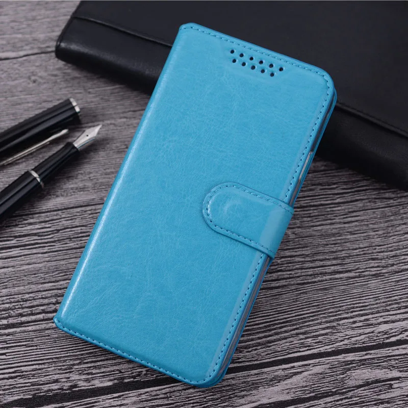 Blue Чехол для телефона из искусственной кожи чехол-портмоне для lenovo S860 S960 A606 S820 S850 S650 S660 S60 S90 A806 A2020 Флип Стенд кожаный чехол - Цвет: Blue