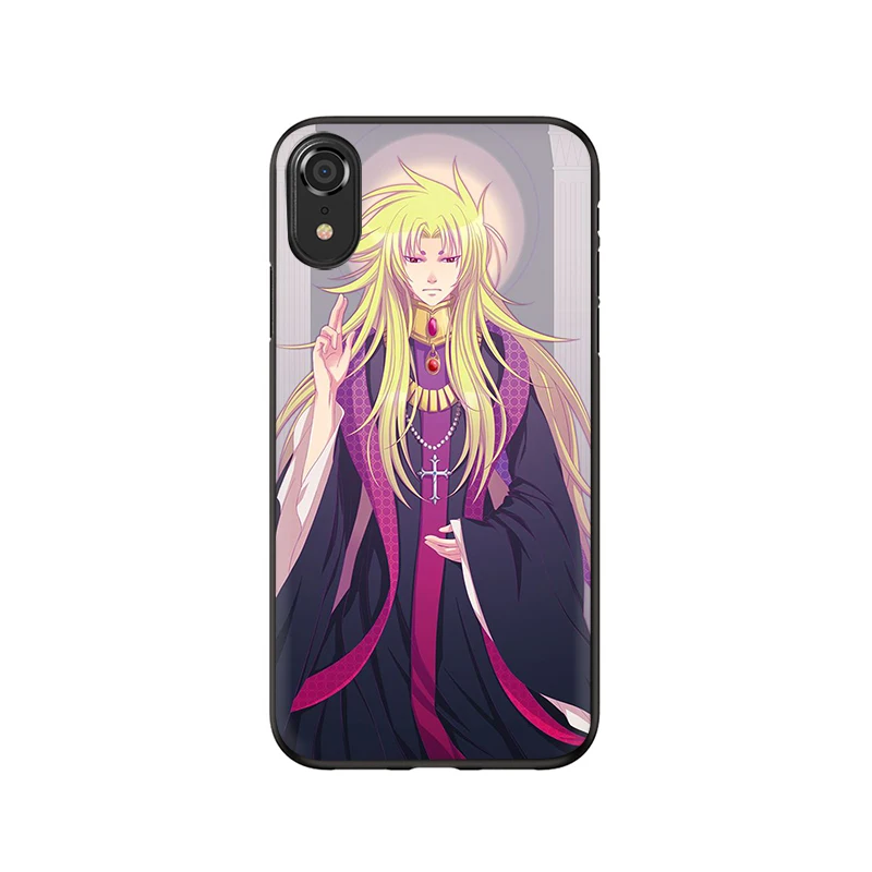 Силиконовый чехол для телефона EWAU с рисунком Святого Сейя для iPhone 5 5S SE 6 6s 7 8 Plus X XR XS 11 Pro Max - Цвет: B4