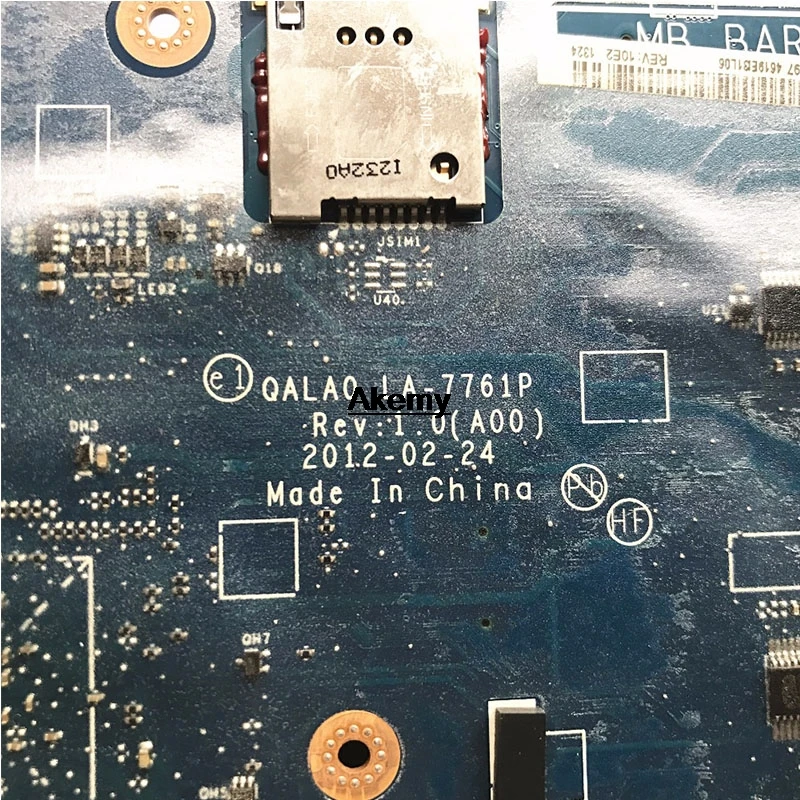 For DELL E6530 Series Laptop Motherboard Mainboard CN-0KFR9H 0KFR9H KFR9H LA-7761P QM77