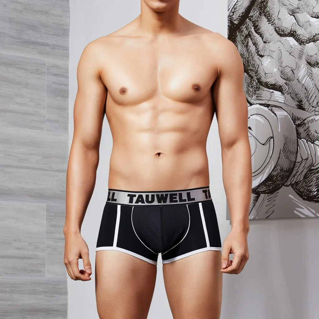

Mens Underwear Boxers Underpant Straps Bulge Pouch Splicing Boxer Mesh Boxershorts Breathable Underwear Cuecas Boxer Masculina