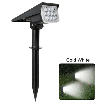 

High Brightness Garage Easy Install Park Home Yard Street 20 LEDs Solar Powered Lawn Light Rotating Pathway Outdoor Waterproof