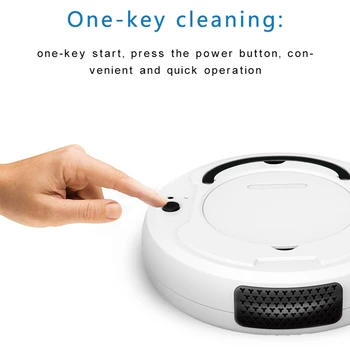 

Portable Smart Sweeping Robot Vacuum Cleaner Household Charging Three-In-One Sweeping Robot With Infrared Sensor