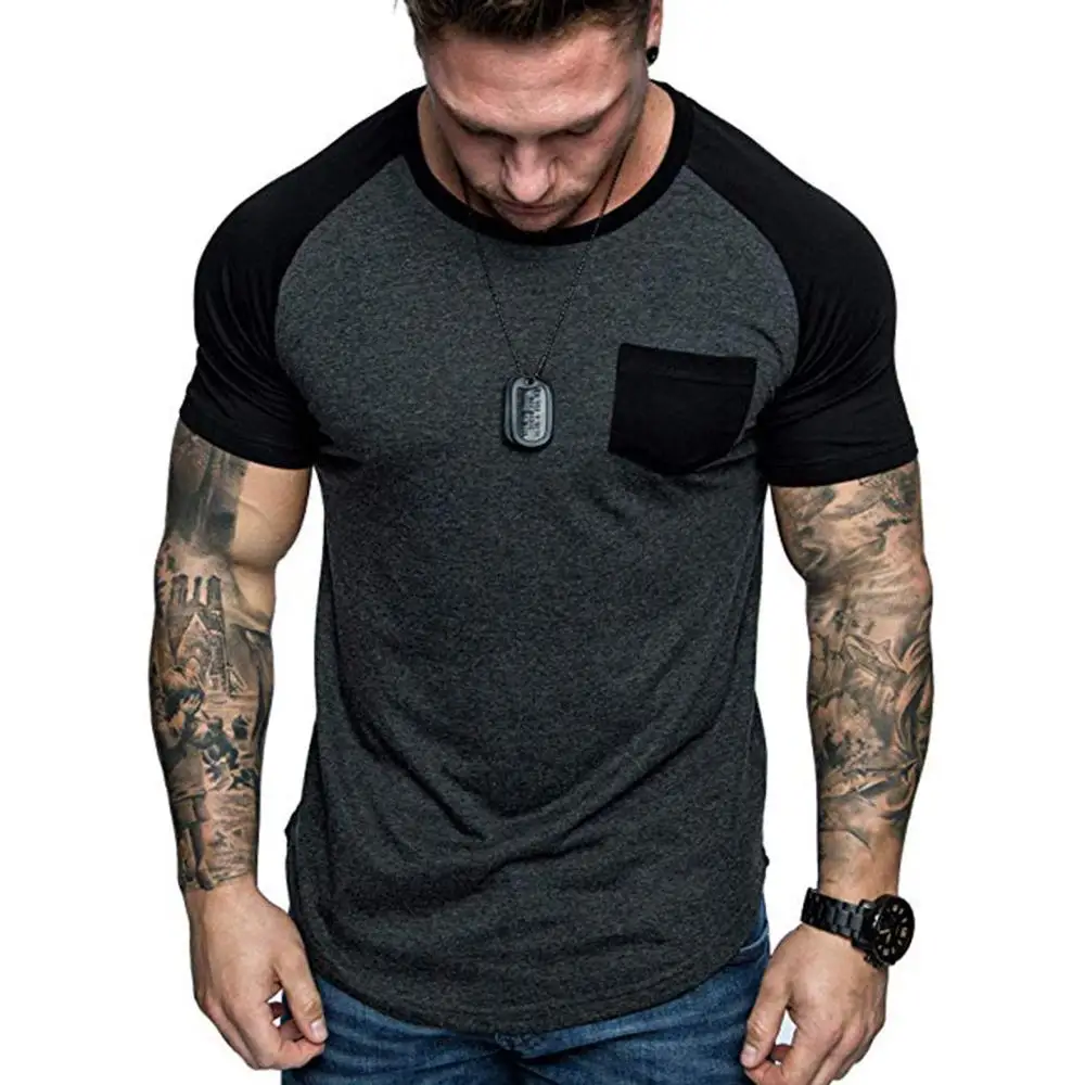slim fit pocket tee
