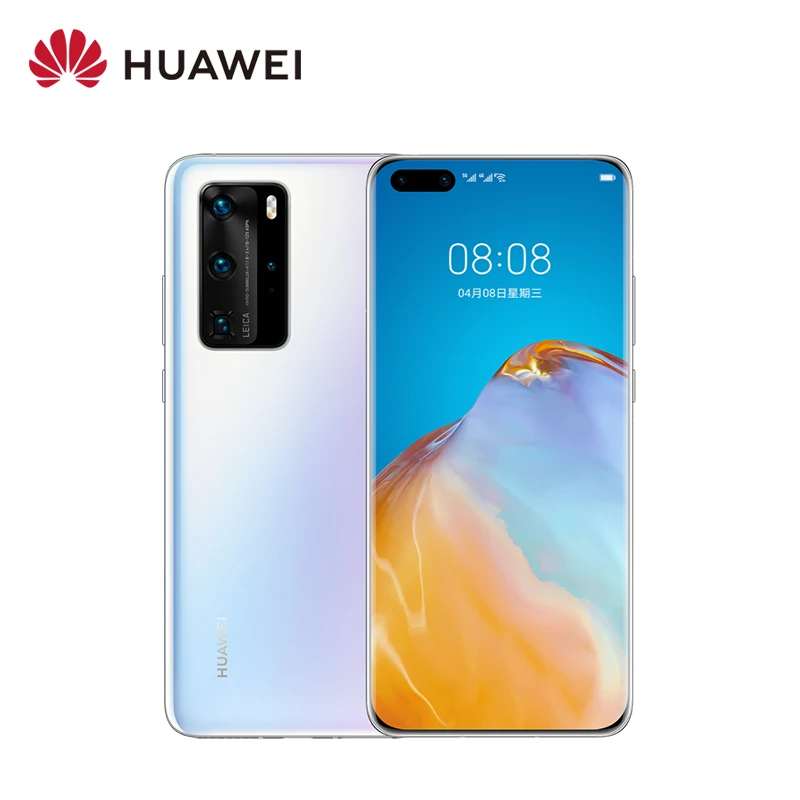 Мобильный телефон Huawei P40 Pro мобильный с OLED дисплеем 6 58 дюйма Восьмиядерный