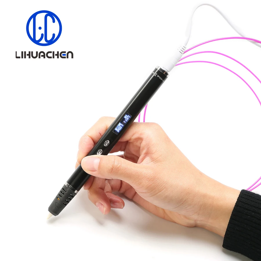 Ручка для 3d печати lihuchen RP900A ручка с поддержкой нити ABS/PLA 1 75 мм креативный подарок