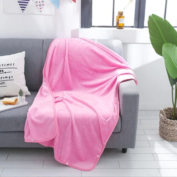 

Soft Solid Coral Fleece Blanket Throw Multifunction layer Tartan Blanket Shawl Winter Warm Multicolor pattern