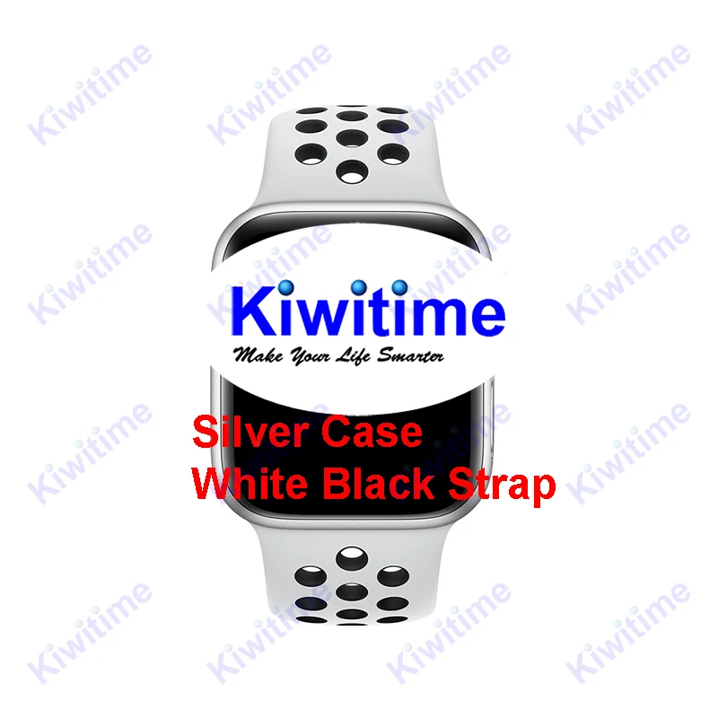 White Black KIWITIME IWO 11 Смарт-часы gps спортивный монитор сердечного ритма умные часы для мужчин женщин iOS iPhone X Android телефон Xiaomi Apple Watch - Цвет: White Black