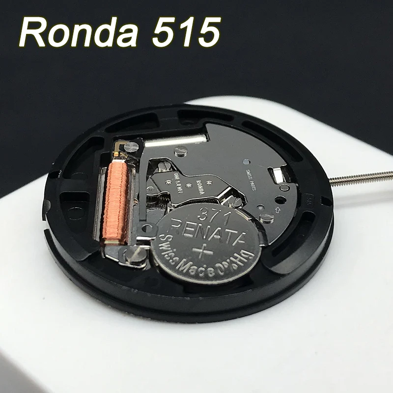 Ronda 515 Watch Parts Quartz Movement 5153 Battery 371 Renata With
