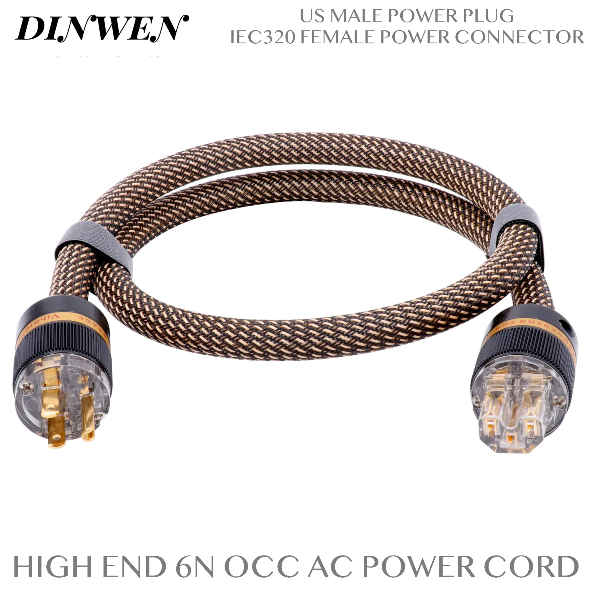 MPS 6N OCC AC Кабель питания Шнур US разъемы питания AC125V 15A Hifi аудио DIY DVD усилитель высокого класса шнур питания провод 1 шт./лот