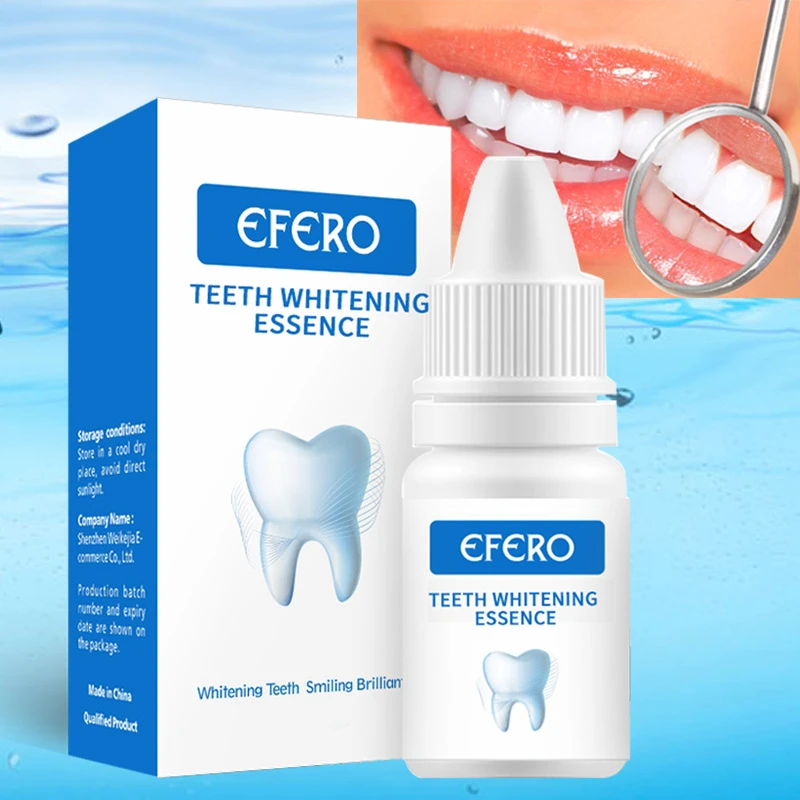 Teeth Whitening Serum Gel Dental Oral Hygiene Effective Remove Stains Plaque Teeth Cleaning Essence Dental Care