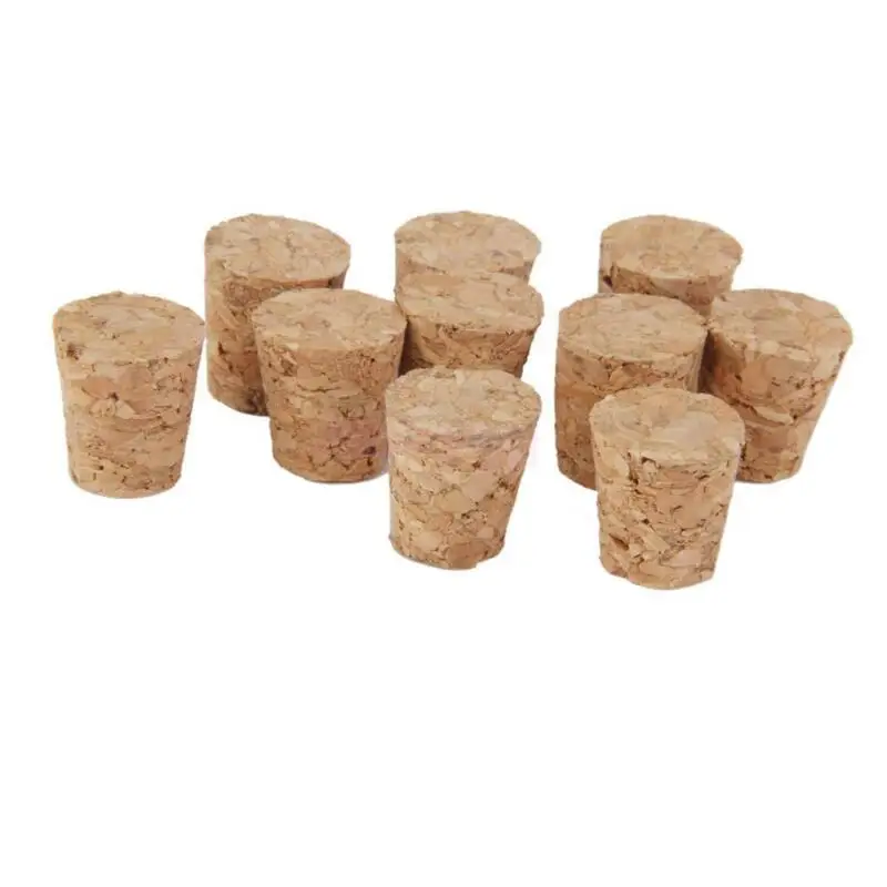 10pcs High Quality Wood Wine Glass Bottle Stopper Kettle Pudding Container Cork Cap Burette Buret Tube Lid 7 Sizes | Дом и сад