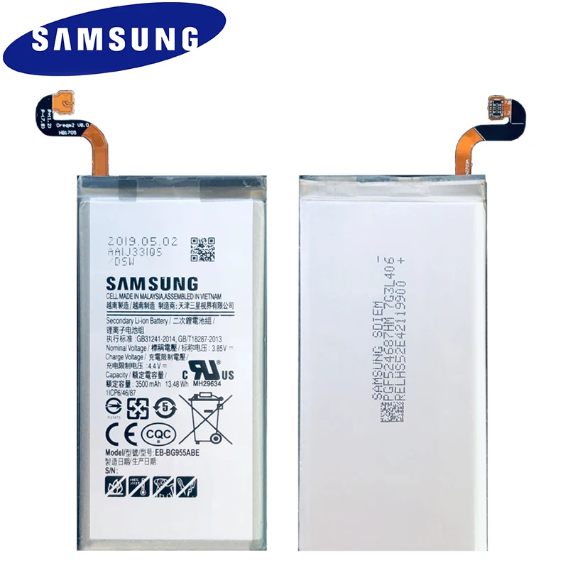 Samsung Original Replacement Battery EB-BG955ABE For Galaxy S8 Plus G955 G955F G955A G955T G955S G955P Phone Batteries 3500mAh Samsung Original Replacement Battery EB-BG955ABE For Galaxy S8 Plus G955 G955F G955A G955T G955S G955P Phone Batteries 3500mAh