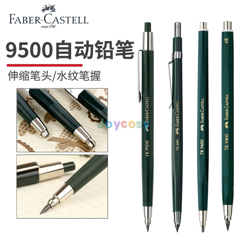 Faber Castell TK4600 Clutch Pencil,Fallminenstift TK9400, TK 9500 Tail  Point Marker, for Drawing, Writing and Sketching|Mechanical Pencils| -  AliExpress