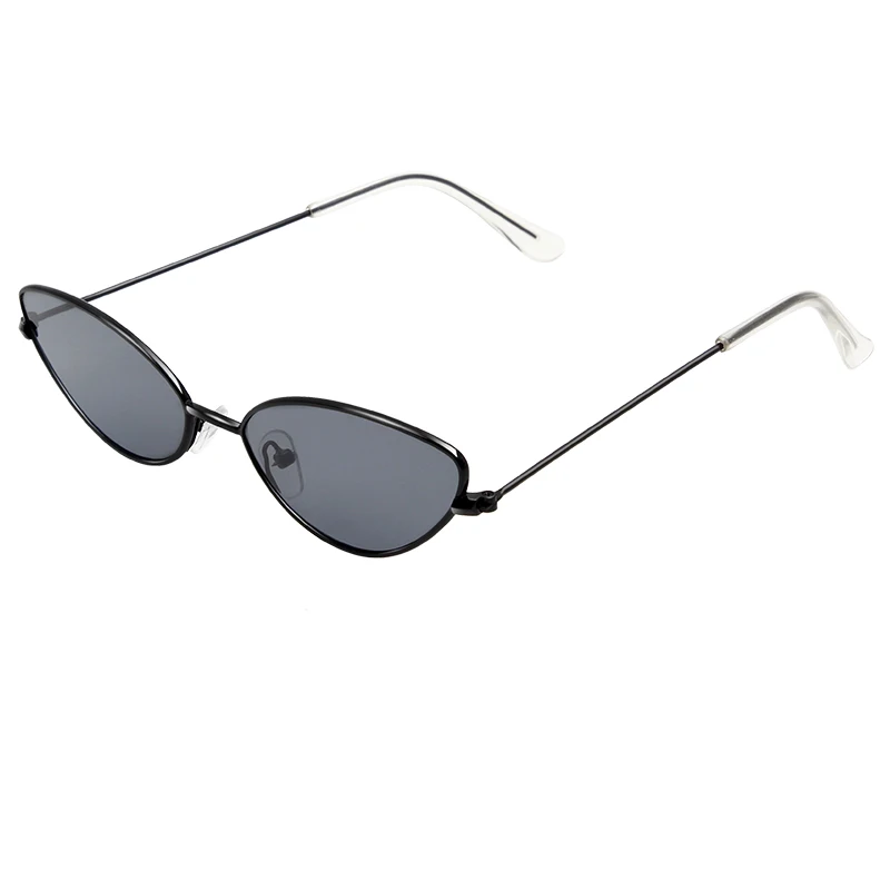 JZU милые Солнцезащитные очки «кошачий глаз» модные, пикантные женские Для женщин металлический каркас Винтаж градиентные солнцезащитные очки женские солнцезащитные очки oculos - Цвет линз: C2