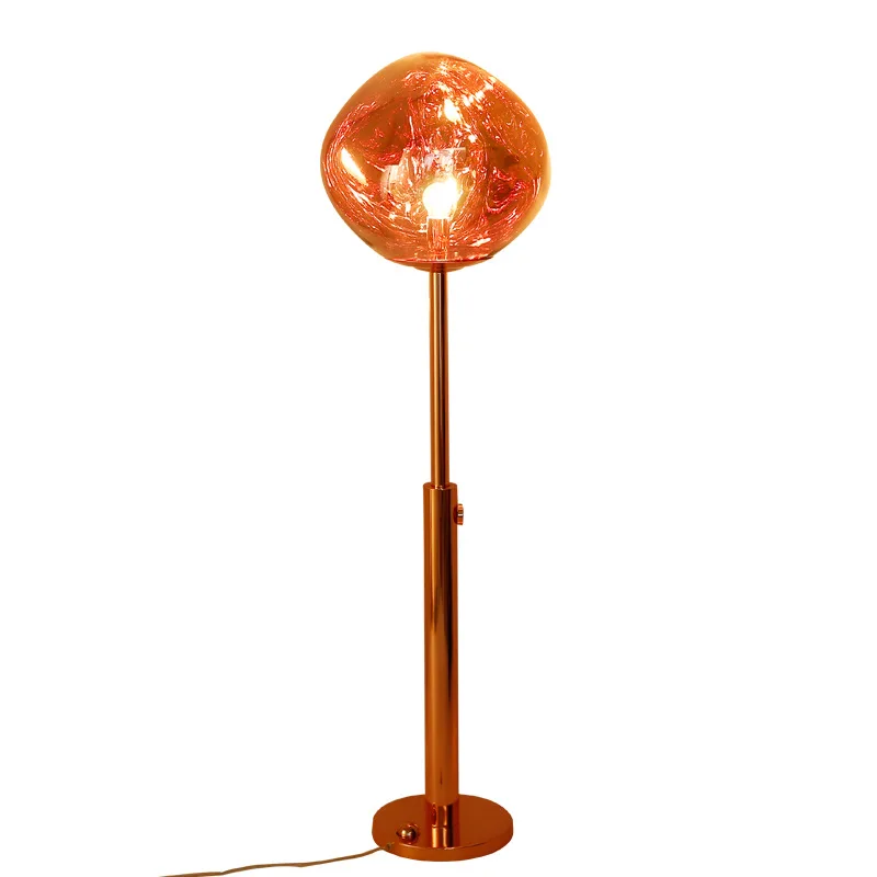 

Modern LED floor lamp Nordic bedroom home deco standing lighting living room fixtures creative Glass vertical luminaires