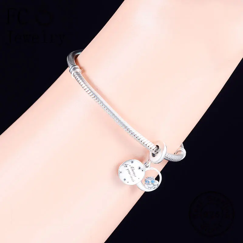 FC ювелирные изделия подходит для оригинального бренда браслет с подвесками 925