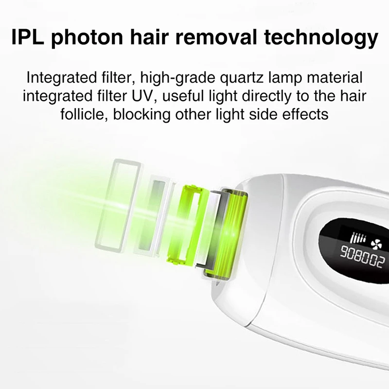 500000 импульсов IPL машина для удаления волос постоянный портативный депилятор машина для полного тела женский эпилятор