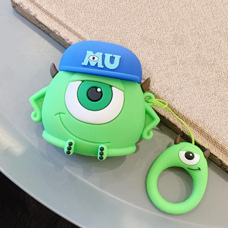 Милый маленький желтый человек футляр для наушников для Airpods 2 1 Air Pods Bluetooth беспроводные наушники защитный чехол для чайной чашки - Цвет: 22