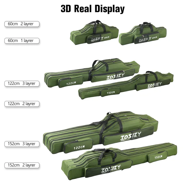 Foldable Fishing Rod Storage Bag 6