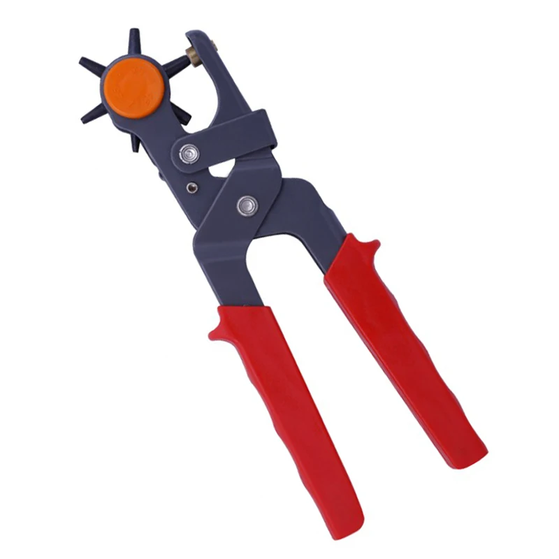 

Nonvor Leather Hole Punch for Belts Cut Eyelet Plier Tools Leathercraft Tools Household Punching Strap Machine Bag Setter Sewing
