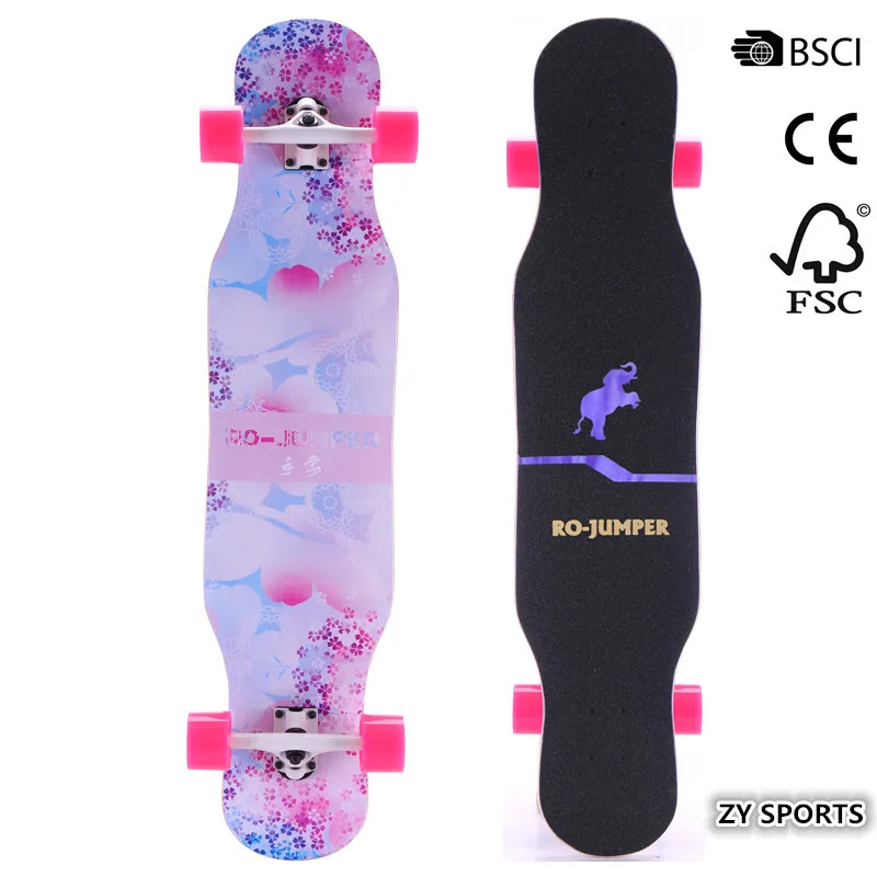 SOURCE Skateboard Four Wheel Skateboard Double Snubby Brush Street Board Maple Board Adult Children Profession Scooter Manufactu