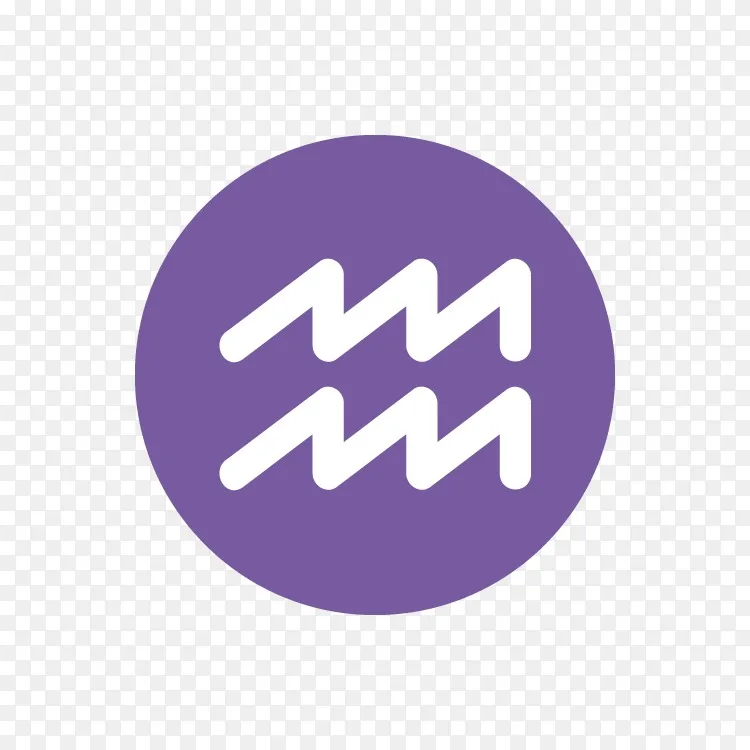 水瓶座星座占星术 表情符号png图片素材免费下载 图片编号 Png素材网