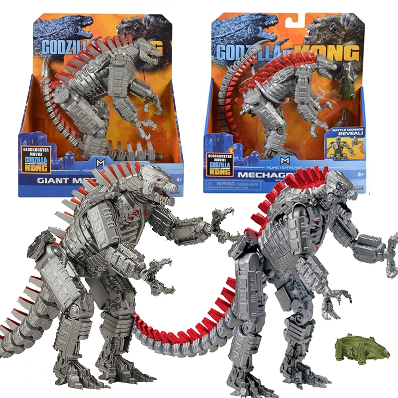 Игрушечная модель mechдолл. Зилла против Kong GodAzillas Vs Kinderen ПВХ Коллекционная игрушки