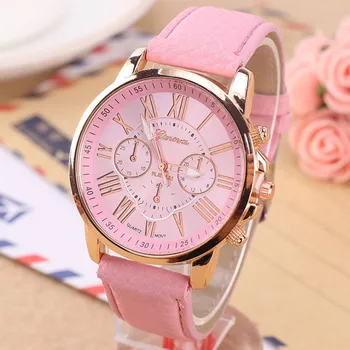 

2019 Hot Style The Belt Kids Watches Cream-colored Number The Children Watch